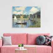 Toile Claude Monet | Le pont d'Argenteuil (Insitu(Salon))
