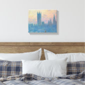 Toile Claude Monet Les maisons du Parlement Coucher de s (Insitu(Chambre))