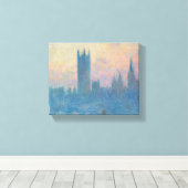 Toile Claude Monet Les maisons du Parlement Coucher de s (Insitu (Plancher de Bois))