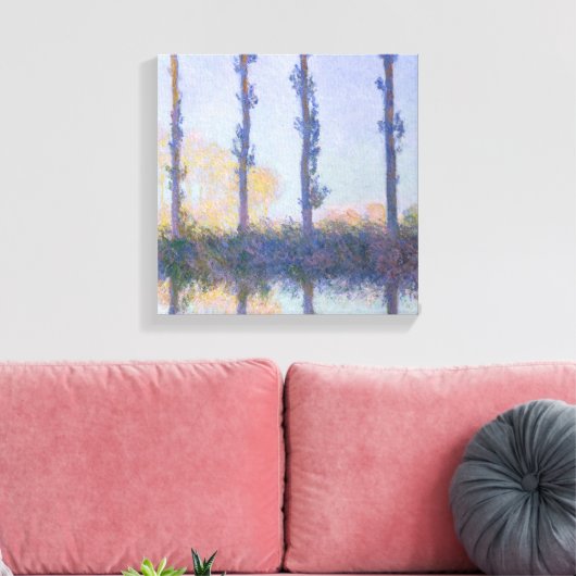 Toile Claude Monet | Les Quatre Trees (Insitu(Salon))
