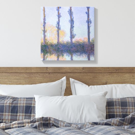 Toile Claude Monet | Les Quatre Trees (Insitu(Chambre))