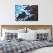 Toile Claude Monet - Les Rochers à Belle-Ile, Côte sauva (Insitu(Chambre))