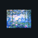 Toile Claude Monet - Lys à eau, 1919<br><div class="desc">Claude Monet célèbre peinture de Water Lilies,  1919.</div>