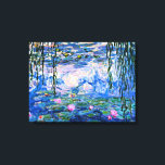 Toile Claude Monet - Lys à eau, 1919<br><div class="desc">Claude Monet célèbre peinture de Water Lilies,  1919.</div>