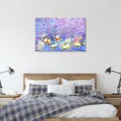 Toile Claude Monet - Lys d'eau (Insitu(Chambre))