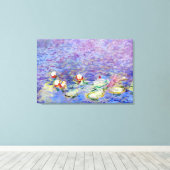 Toile Claude Monet - Lys d'eau (Insitu (Plancher de Bois))