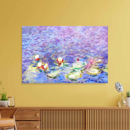 Toile Claude Monet - Lys d'eau (Insitu(Salon))