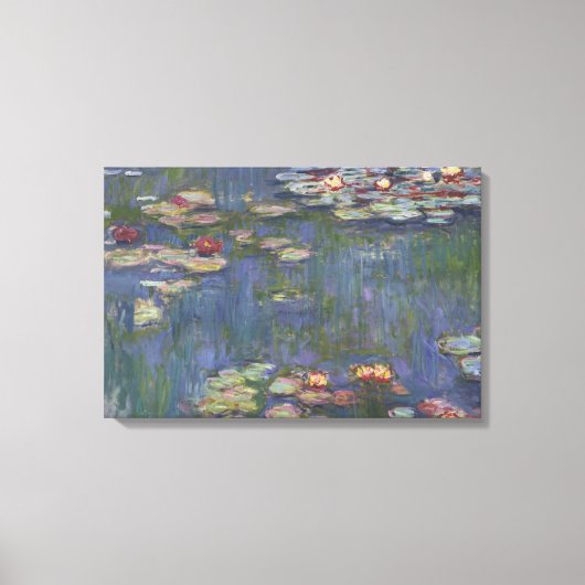 Toile Claude Monet - Lys d'eau (Recto)