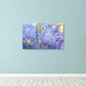 Toile Claude Monet - Lys d'eau (Insitu (Plancher de Bois))