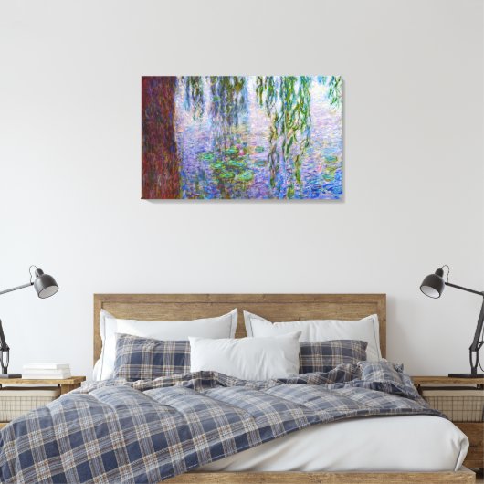 Toile Claude Monet - Lys d'eau (Insitu(Chambre))