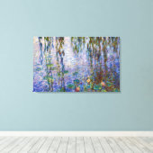 Toile Claude Monet - Lys d'eau (Insitu (Plancher de Bois))