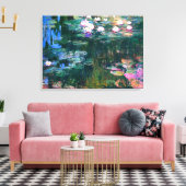 Toile Claude Monet - Lys d'eau (1917) (Insitu(Salon))