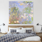 Toile Claude Monet | Lys d'eau, amas d'herbes (Insitu(Chambre))