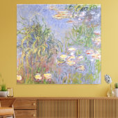 Toile Claude Monet | Lys d'eau, amas d'herbes (Insitu(Salon))