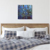 Toile Claude Monet - Lys d'Eau Bleue (Insitu(Chambre))