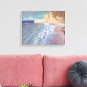 Toile Claude Monet | Matin à Etretat (Insitu(Salon))