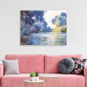 Toile Claude Monet, matin sur la Seine à Giverny (Insitu(Salon))
