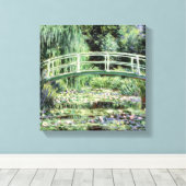 Toile Claude Monet | Nénuphars blancs, 1899 (Insitu (Plancher de Bois))