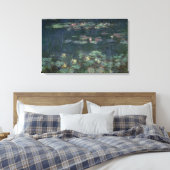 Toile Claude Monet | Nénuphars : Réflexions vertes (Insitu(Chambre))