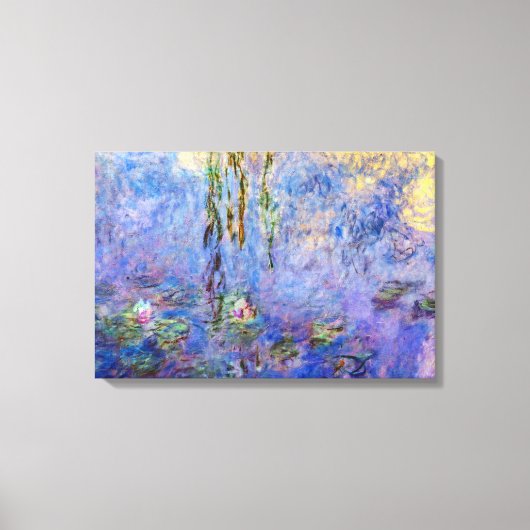 Toile Claude Monet - Nymphéas (Recto)