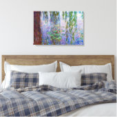 Toile Claude Monet - Nymphéas (Insitu(Chambre))