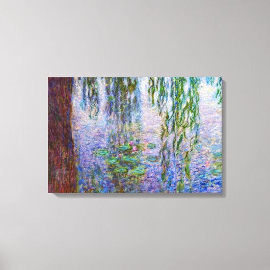 Toile Claude Monet - Nymphéas (Recto)