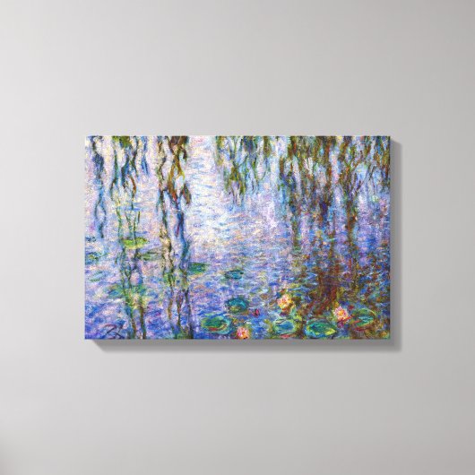 Toile Claude Monet - Nymphéas (Recto)