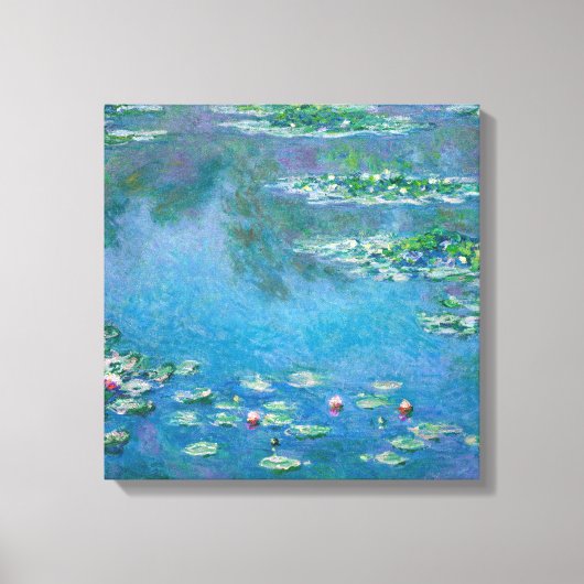 Toile Claude Monet - Nymphéas 1906 (Recto)