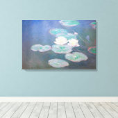 Toile Claude Monet - Nymphéas, Effet du soir (Insitu (Plancher de Bois))