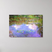 Toile Claude Monet - Nymphéas, Les Nuages, (Recto)