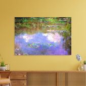 Toile Claude Monet - Nymphéas, Les Nuages, (Insitu(Salon))