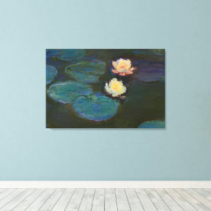 Toile Claude Monet Nymphéas Peinture à l'huile impressio