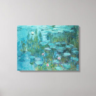 Toile Claude Monet - Nymphéas - Water Lilies - Néophytes