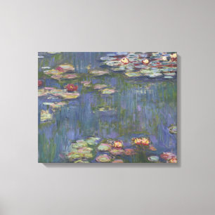 Toile Claude Monet - Nymphes d'eau