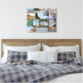 Toile Claude Monet - Patchwork de chefs-d'œuvre (Insitu(Chambre))