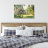 Toile Claude Monet - Paysage : Le Parc Monceau (Insitu(Chambre))