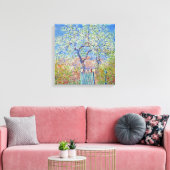 Toile Claude Monet - Poirier En Fleur (Insitu(Salon))