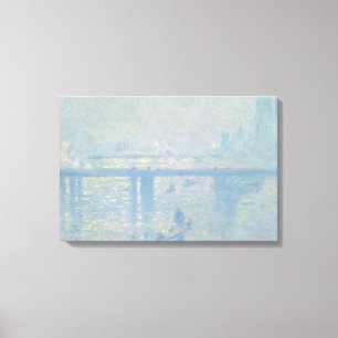 Toile Claude Monet - Pont Charing Cross