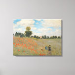 Toile Claude Monet | Poppies sauvages, près d'Argenteuil<br><div class="desc">Poppies sauvages,  près d'Argenteuil | par Claude Monet | Lieu de l'art : Musée d'Orsay,  Paris,  France | Artiste français | Numéro de collection d'images : XIR7998</div>