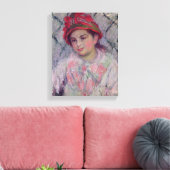 Toile Claude Monet | Portrait de Blanche Hoschede (Insitu(Salon))