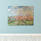 Toile Claude Monet | Printemps 1880-1882 (Insitu (Plancher de Bois))