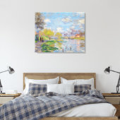 Toile Claude Monet - Printemps de la Seine (Insitu(Chambre))