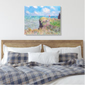 Toile Claude Monet - Promenade Cliff à Pourville (Insitu(Chambre))