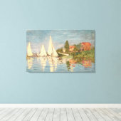 Toile Claude Monet | Regatta at Argenteuil, c.1872 (Insitu (Plancher de Bois))