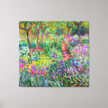 Toile Claude Monet : The Iris Garden at Giverny<br><div class="desc">Une toile classique colorée ornée du jardin d'iris de Giverny,  peinte par le peintre impressionniste Claude Monet.</div>