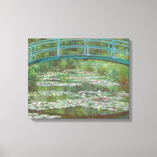 Toile Claude Monet | The Japanese Footbridge, 1899 (Recto)