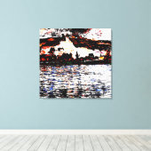 Toile Claude_Monet_-_Vétheuil (Insitu (Plancher de Bois))