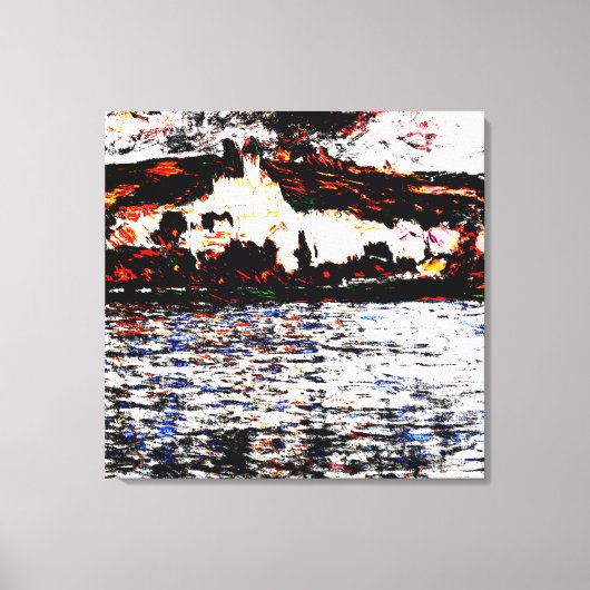 Toile Claude_Monet_-_Vétheuil (Recto)