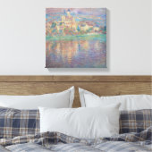 Toile Claude Monet - Vetheuil, Coucher de soleil (Insitu(Chambre))