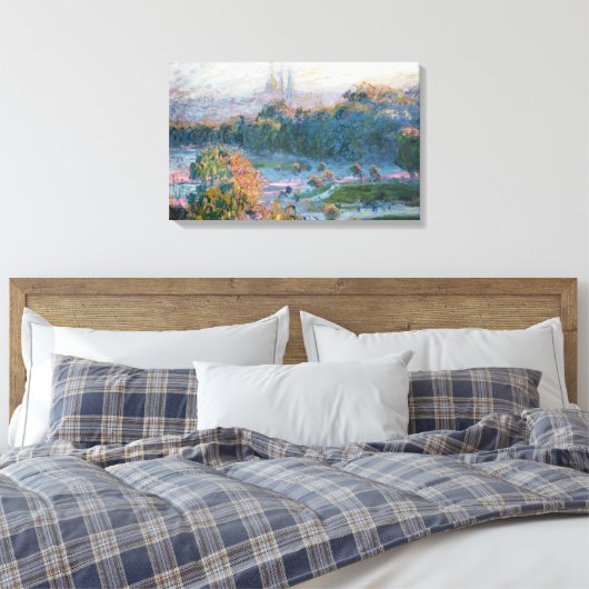 Toile Claude Monet - Vue des Tuileries, étude (Insitu(Chambre))